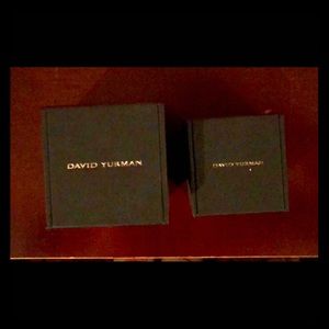 2 David Yurman Ring Boxes
